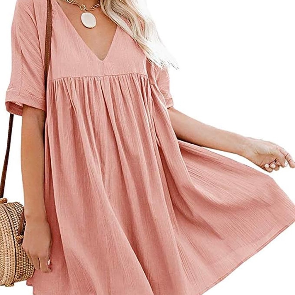 Flowy Pink Dress